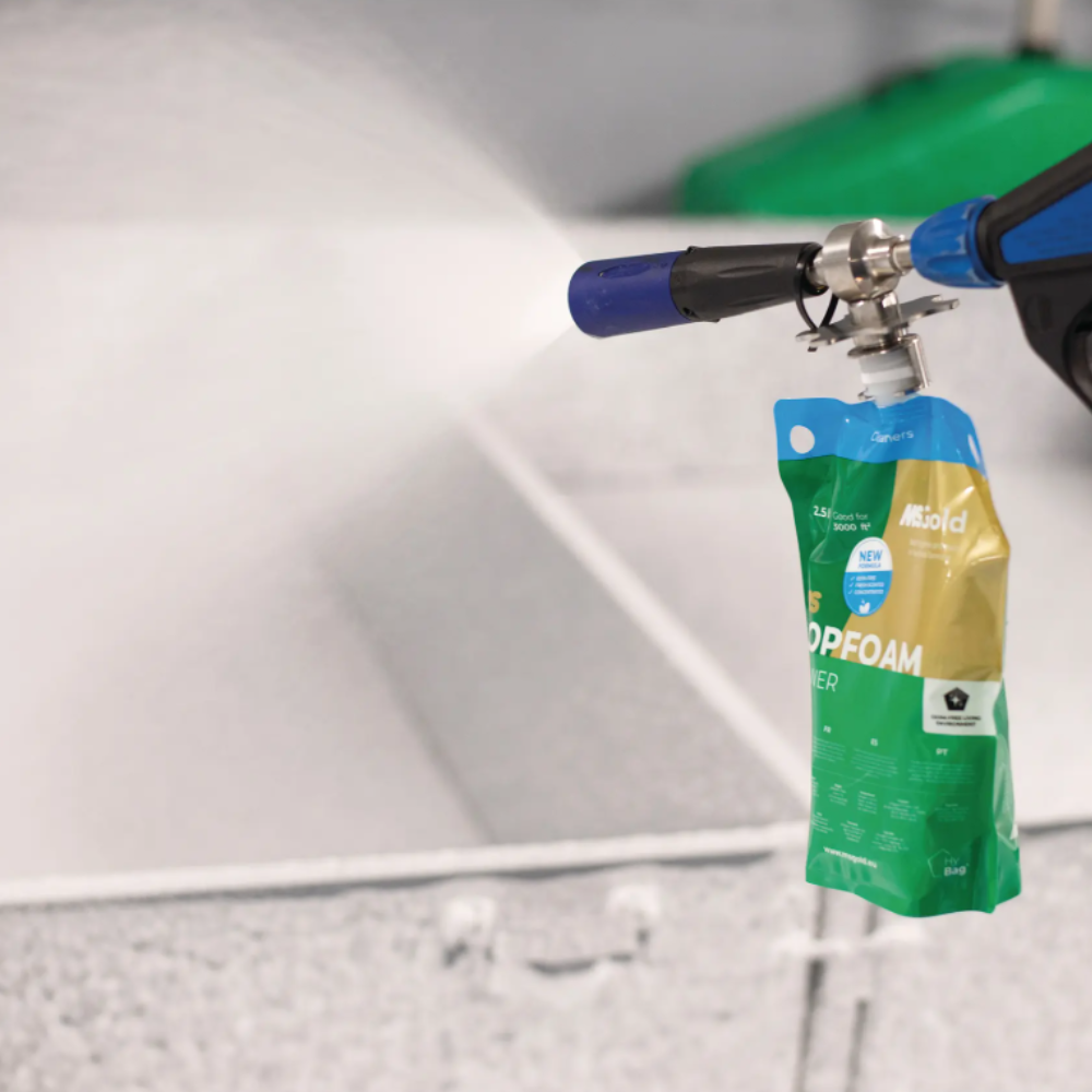 HyBag putu uzgalis MS TopFoam līdzeklim